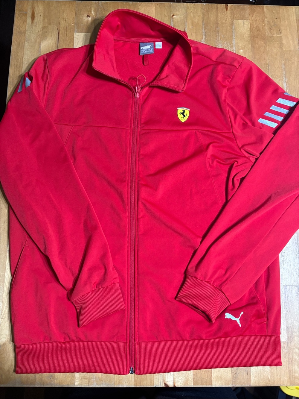 Puma Red Scuderia Ferrari Track Jacket